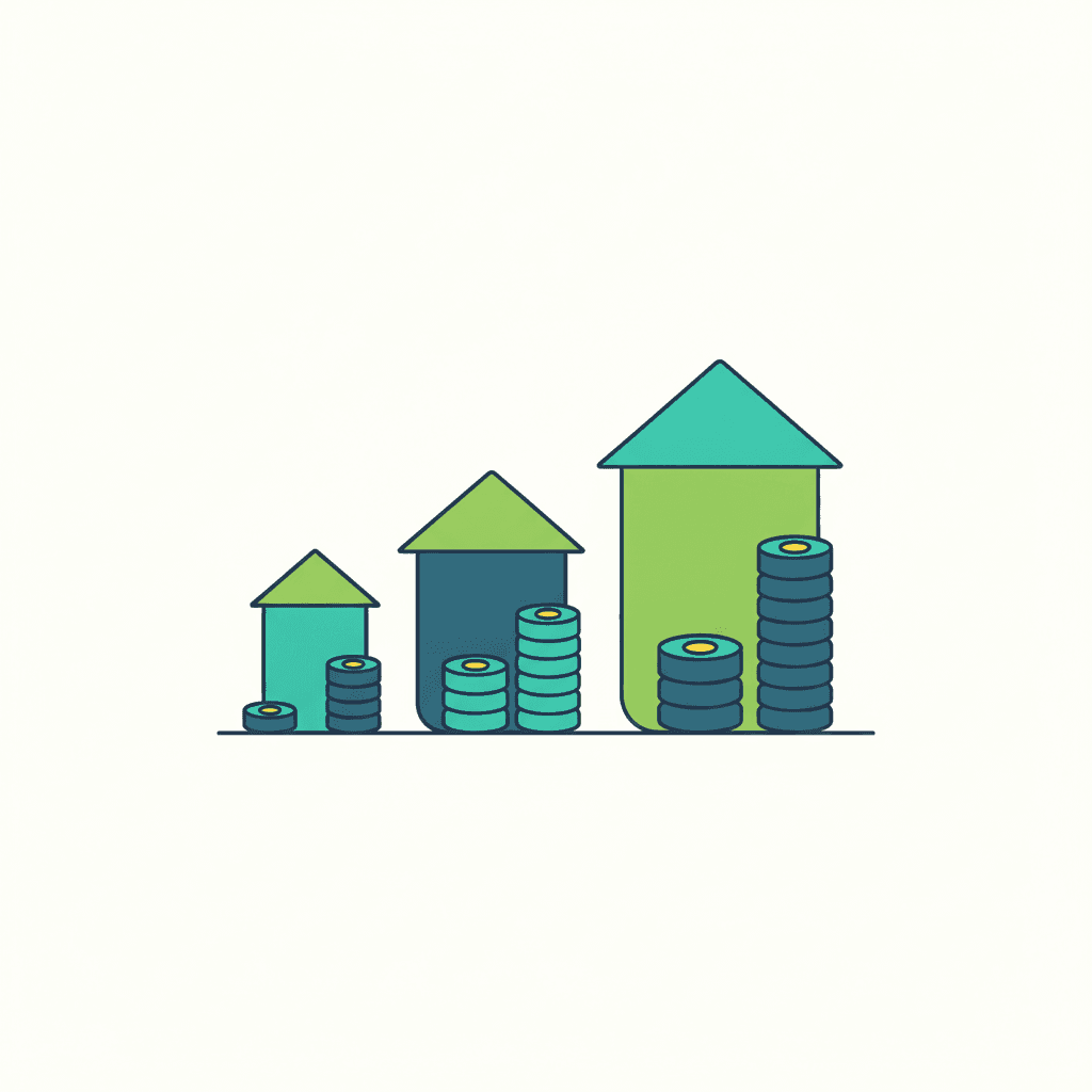 Desglose del precio de una instalación de aerotermia según el tamaño de la vivienda, con las partidas que incluye