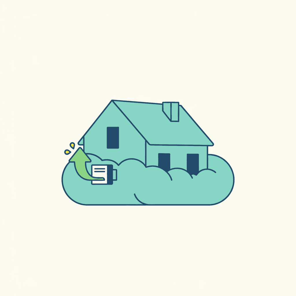 Casa hermética bien aislada que necesita ventilación mecánica para renovar el aire y controlar el CO2