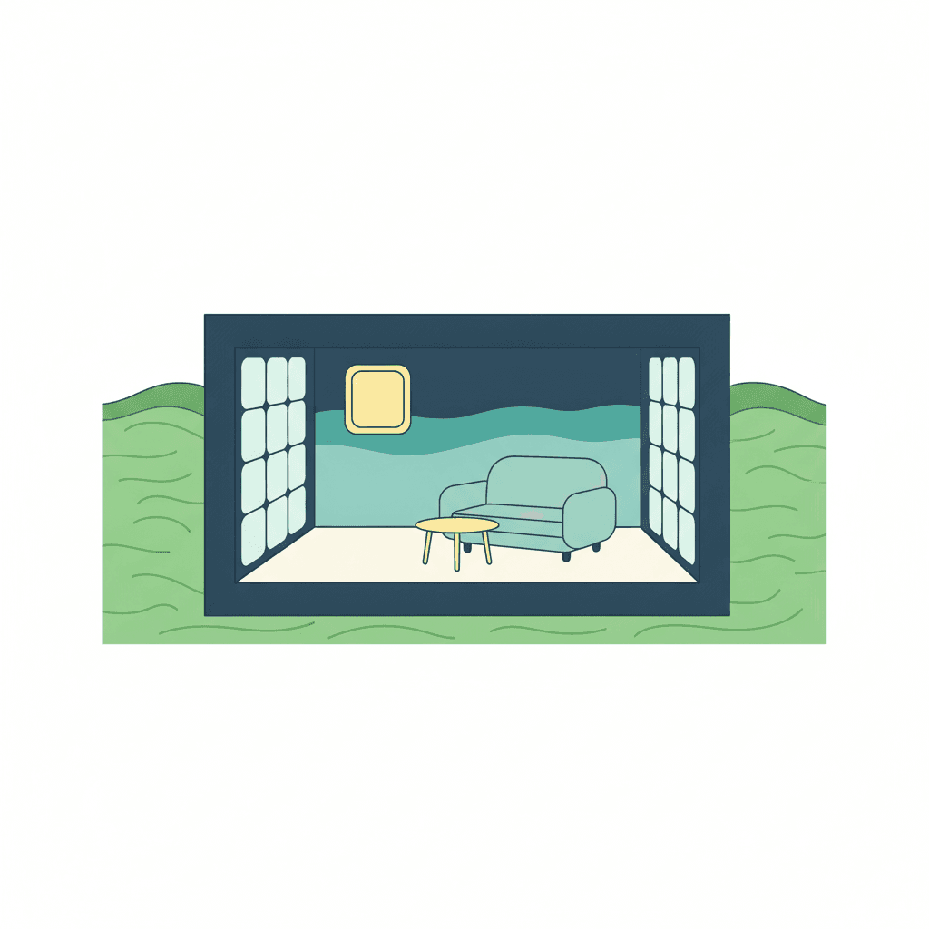Aislar los muros enterrados de un sótano habitable con planchas de XPS resistentes a la humedad del terreno
