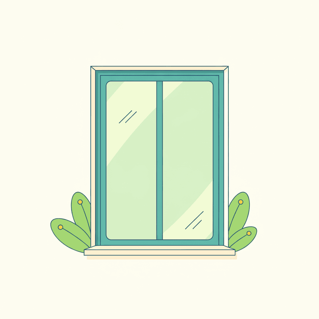 Perfil de ventana de fibra de vidrio junto a muestras de PVC y aluminio, representando la comparación entre los tres materiales de marco