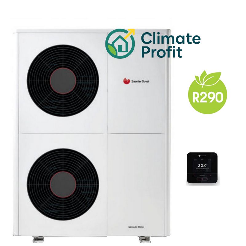 Aerotermia saunier duval genia air max 12 - 15 kw