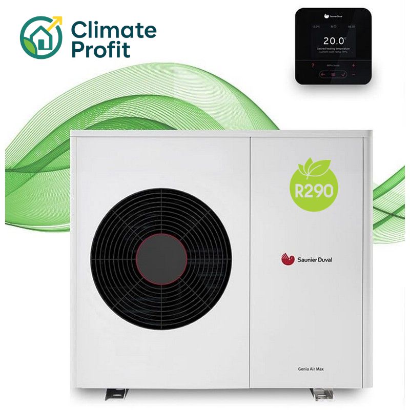 Aerotermia Saunier duval Genia air max climate profit