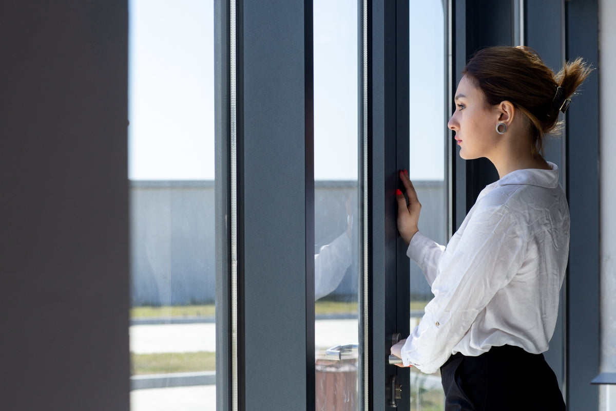 Diferentes perfiles de ventanas en pvc